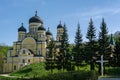 Orthodox Monastery of Hincu located in Republic of Moldova Royalty Free Stock Photo